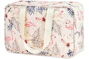 Narwey Trousse de Toilette Voyage Grande Trousse Maquillage Organisateur Accessoires Sac de Toilette Trousse Toilette Hommes Femmes