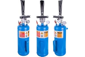 Technic 8 liters däckpump 8L / 3,17 gallon Bead Seater Air Blaster Booster Tool Tire – Tire Booster med glycerintrycksmätare