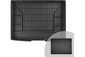 FROGUM ProLine 3D Esclusivo Tappetino Vasca Baule Bagagliaio in gomma perfetto per Ford Focus IV dal 2018 | Comodo organizzatore | Bordi più alti