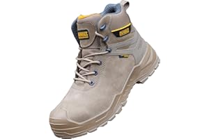 TOOL MONKEY Dewalt Hayes Pro S7 Waterproof and Breathable Safety Work Boots in Stone