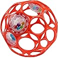 Bright Starts Oball Rattle Easy-Grasp Toy, Red, 20 g