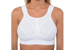 GEM Sports Bra For Women High Impact No Bounce Non Wi Large Busts Gym Exercise Yoga Running Athletic Workout Sportswear With Bra Extender