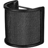Microphone Anti-Pop Filter with Strato Schiuma per Studio Registrazione