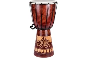 CIFFRE 40cm Djembe Drum Bongo Gecko legno Djembe Bush Drum