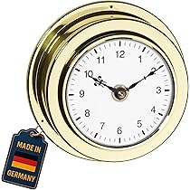 Bai You Mei Barometerthermometer voor buiten Hygrometer Barometer Weerstation Manometer, barometer voor wandluchtinstrument voor thuis, 3 in 1 (koper