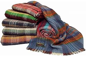 TWEEDMILL TEXTILES 2 x Large British Unique Recycled All Wool Blanket/Picnic Rug
