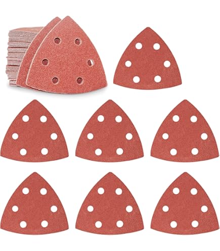 FEIN 63717121013 schuurpapier steen korrel 80 randlengte 80 mm (50 st