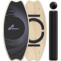 Surf Balance Board in legno, skateboard, tavola da surf per interni ed esterni, per bambini e adulti