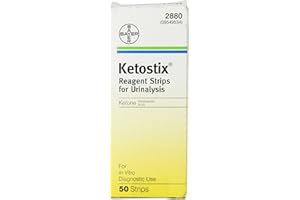 BAYER KETOSTIX - Urine Ketosis Test Strips (used on the Atkins / low carb diets)