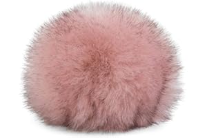 styleBREAKER Kunstfell Bommel für Mützen und Beanies, Fake Fur, Winter Fellbommel 04024161