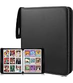 Classeur à Cartes 900 Pochettes – Album Zippé Avec Poignée, 50 Pages Recto-Verso, Compatible Yu-Gi-Oh/MTG/Pokémon