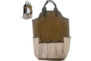 DGSLWH 1 x torba na narzędzia ogrodnicze, torba ogrodnicza z tkaniny Oxford, torba ogrodnicza z uchwytem dla mężczyzn i kobiet, idealna do ogrodu, na zewnątrz i do innych scenariuszy przechowywania