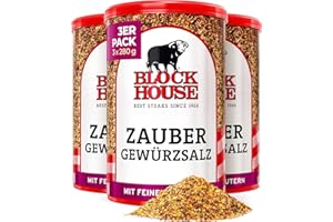 ‎BLOCK HOUSE Block House Zaubergewürz 3x 280g Gewürzmischung – in Restaurantqualität