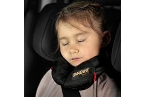 SANDINI SleepFix® Kids BASIC – Child neck pillow/Neck cushion/Sleeping pillow for kids with support function – Child seat accessory as BASIC version for car/bike/travel – Designed in Germany/Made