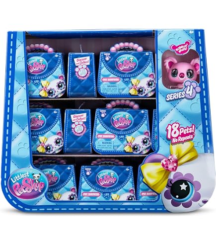 Littlest Pet Shop LPS - Figurine Raton Laveur Occasion - Collection Animaux