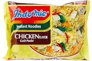 Indomie Chicken Noodles from Nigeria, 70 g, Pack of 40 (Packaging May Vary)