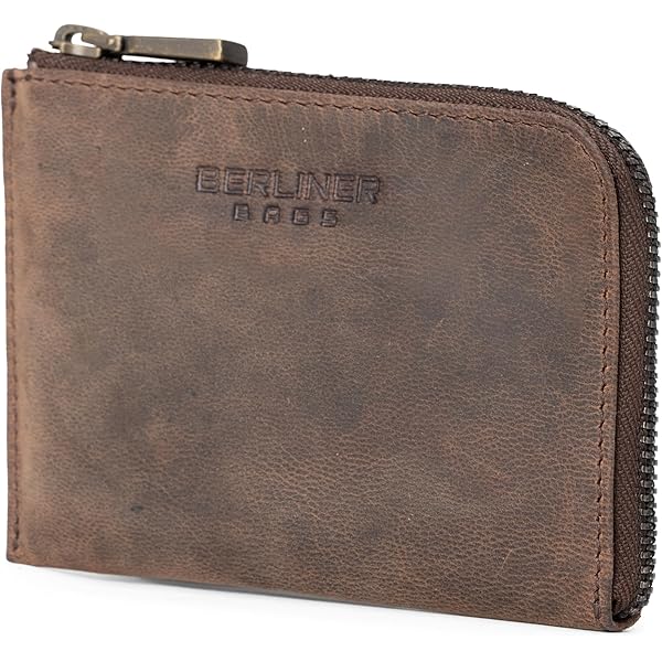 Berliner Bags Vintage portemonnee Peter, portemonnee van leer, portemonnee met TÜV-geteste RFID-bescherming, voor heren, bruin (espresso), Einheitsgröße, Klassiek
