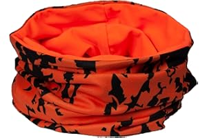 Hubertus Braga de cuello (forro polar, reversible), color naranja