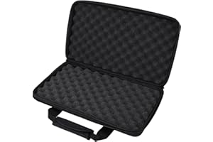 GENERIC Hartschalenkoffer, Tragbare Schutztasche f¨¹r DJ-Controller, Doppelkanal-Controller, professionell und robust, f¨¹r Profis und Anf?nger, auf der Stra?e und im Studio