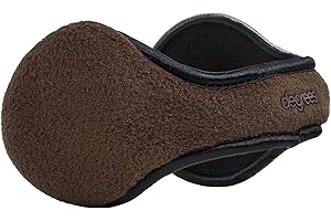 180s Grad Winter Ohrwärmer | Hinter dem Kopf verstellbare & faltbare Ohrenschützer