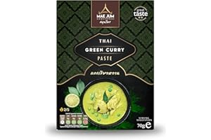 Traditional Thai Green Curry Paste (1 x 70g) by Mae Jum