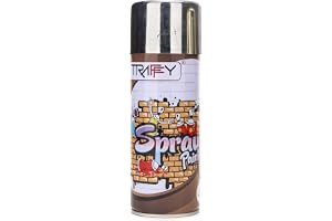 Bright Chrome Spray Paint 400ml - Glossy Finish Use for Bike, Car & Metal