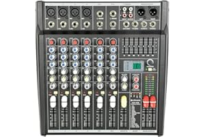 STAGEBOX Citronic CSP Series Compact Powered Mixer with DSP - CSP-408 400W