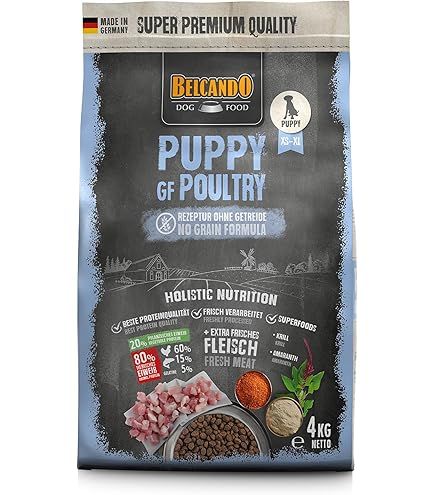 Belcando Puppy GF Poultry [4 kg] Grain-Free Puppy Food | Puppy