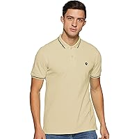 Van Heusen Men's Solid Regular Fit Polo