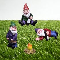 Set 3 Ceppi Di Albero Artificiali In Miniatura Per Giardino Fatato - Figure In Resina Per Terrari, Muschio, Diorami, Decorazione Casa, Altezza 3-5 Cm - 3