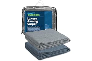 Purely Outdoors Luxury Awning Carpet Breathable Treadlite Groundsheet Footprint for Tents/Awnings - Campervan, Motorhome, Caravan, Tent, Gazebos, Canopies