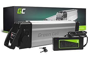 GREEN CELL PRO Green Cell Batteria per Bicicletta Elettrica 24V 12Ah 288Wh nel Motore 250W Silverfish Ebike 4 Pin con Caricabatterie
