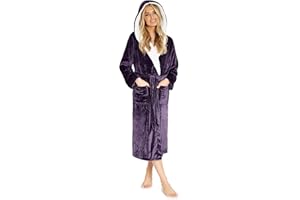 CityComfort Robe de Chambre Femme en Polaire Douce