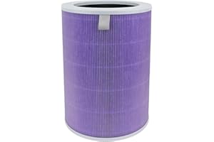 Rebirthcare 2H filtre pour Xiaomi purificateur d'air 2, 2H, 2S, 3, 3H, Pro compatible avec xiaomi air purifier H13 hepa filter air purifiers 3H filtre de rechange purificateur d'air