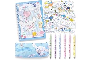Koiswim School Supplies Set, Cute Stationery Set, Back to School Gift for Girls, Including Journal Notebook Gel Pens Stickers