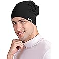 Vimal Men's Beanie Cap (ring_cap_black_01_black_free Size)