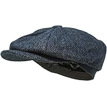 Borges & Scott Sammy - Coppola In Lino Irlandese Autentico Con Fodera A Spina Di Pesce - Foto 3