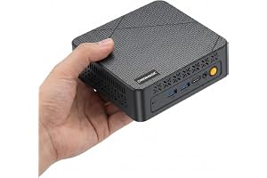 ORIGIMAGIC C3 Home-Office-Mini PC, Intel 5005U Processor (Up to 2.0GHz), 8GB RAM 512GB SSD Mini Computer, Dual Screen Display, HDMI x2, RJ45 LAN x1, WiFi5, BT5.0, Mini Desktop PC