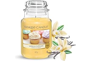 Yankee Candle Vanilla Cupcake Świeca Zapachowa, Czas Palenia do 150 Godzin