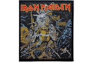 KLICNOW Iron Maiden Live After Death Patch 10cm x 10.5cm (4" x 4 1/4")
