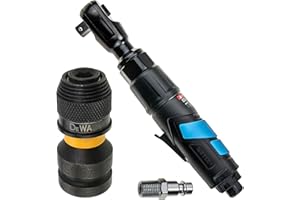 STIX AUTOMOTIVE EQUIPMENT Visseuse à cliquet pneumatique 1/2" 102 Nm avec adaptateur d'embout à cliquet pneumatique