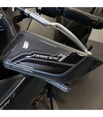 Autocollants Résine 3D Réservoir Yamaha Tracer 900 (2018-2020) – Protection Anti-Rayures Bleu Métallisé