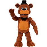 Five Nights at Freddy's 14" Poseable Sound Freddy Fazbear Peluş - 5 Ses, 1 Şarkı Klipsi ve Karanlıkta Parlayan G&ouml;zler - 8 Yaş
