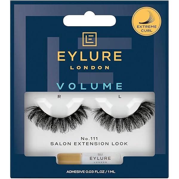 Eylure X Carmi Mua Wimpern 'Self Care' – Wiederverwendbar, Mit Kleber, Wispy-Look