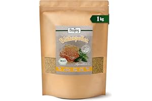 Biojoy Polline d'Api Biologico (1 kg), naturale e senza additivi