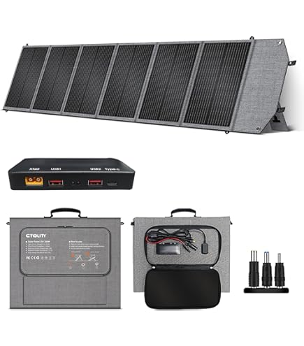 V-TAC Universeel opvouwbaar draagbaar zonnepaneel fotovoltaïsch - 80 W - monokristallijn - laadstation - zonnekabel en XT60 DC-aansluiting - USB-A en type-C-poorten - IP67 waterdicht V-TAC Universeel opvouwbaar draagbaar zonnepaneel fotovoltaïsch - 80 W - monokristallijn - laadstation - zonnekabel en XT60 DC-aansluiting - USB-A en type-C-poorten - IP67 waterdicht