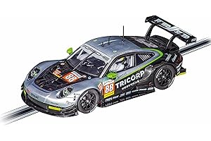 Carrera DIGITAL 124 Porsche 911 RSR Proton Competition No.88 | Slotcar Ready to Race | Perfekt für Männer, Kinder & Erwachsene | Original Porsche-Lizenz | Beeindruckende Lichtfunktionen