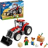 LEGO City Trakt&ouml;r 60287-5 Yaş ve &Uuml;zeri &Ccedil;ocuklar İ&ccedil;in &Ccedil;ift&ccedil;i Minifig&uuml;r&uuml; İ&ccedil;eren Yaratıcı Oyuncak Yapım Seti(148 Par&ccedil;a)