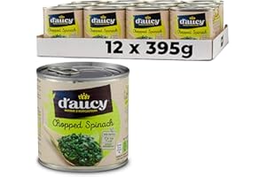 D'aucy Chopped Spinach 12 x 395g