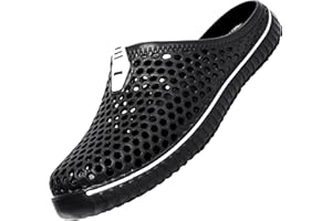 SAGUARO Chaussures de Jardin Homme Femme Chausson Douce Anti-Slip Pantoufle Extérieur Intérieur Chaussons 36-45EU